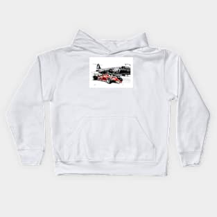 Ferrari 126CK vs F104 Starfighter. Villeneuve 1981 Kids Hoodie